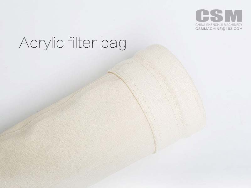 Acrylic fabric filter bags
